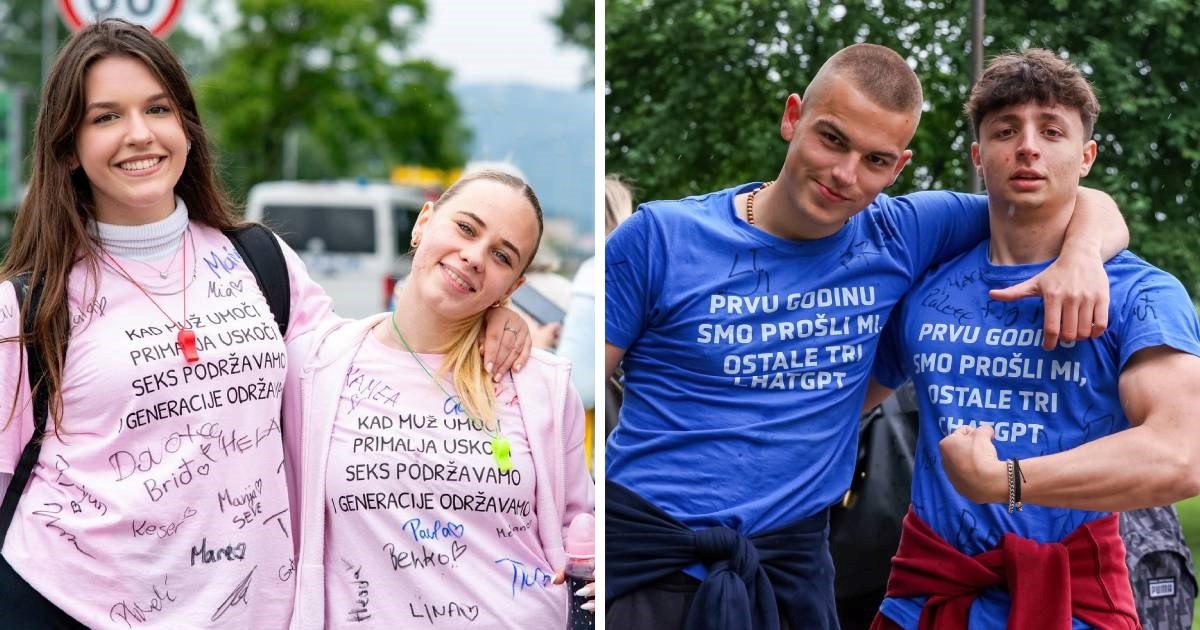 ANKETA Natpisi na majicama ovogodišnjih maturanata. Koji vam je najbolji?