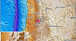 Potres jačine 5.5 po Richteru pogodio Čile