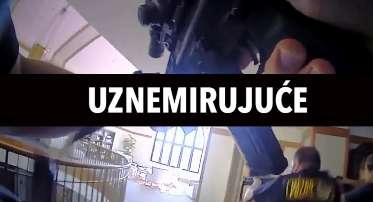 UZNEMIRUJUĆE Objavljen video, policija izrešetala ženu koja je pobila učenike u SAD-u