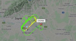 Avion Croatia Airlinesa kruži nisko oko zagrebačke zračne luke, riječ je o vježbi
