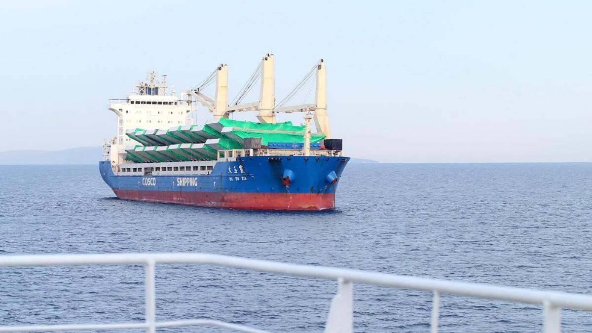 U Hrvatsku stigao kineski brod s opremom za Pelješki most. Na njemu je 22 ljudi