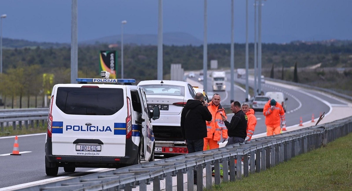 Nesreća na autocesti A7, vozi se uz ograničenje brzine