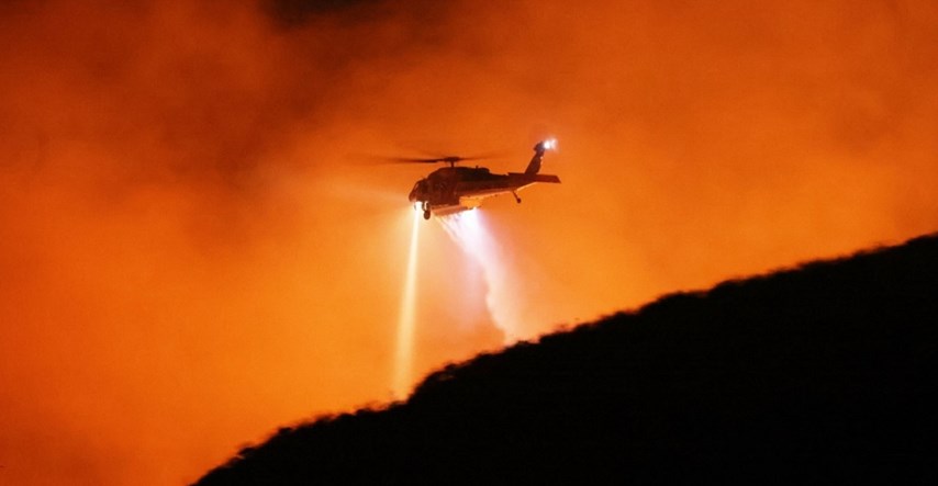 Dva helikoptera se sudarila u Kaliforniji gaseći požar, troje poginulih