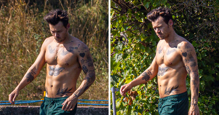 FOTO Harry Styles uživa dok još traje ljeto, snimljen je na kupanju