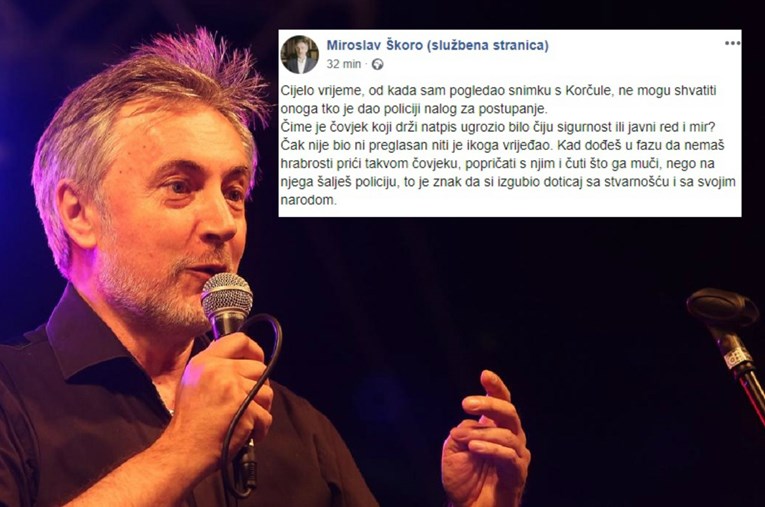 Škoro komentirao incident na Korčuli, žestoko je kritizirao Plenkovića