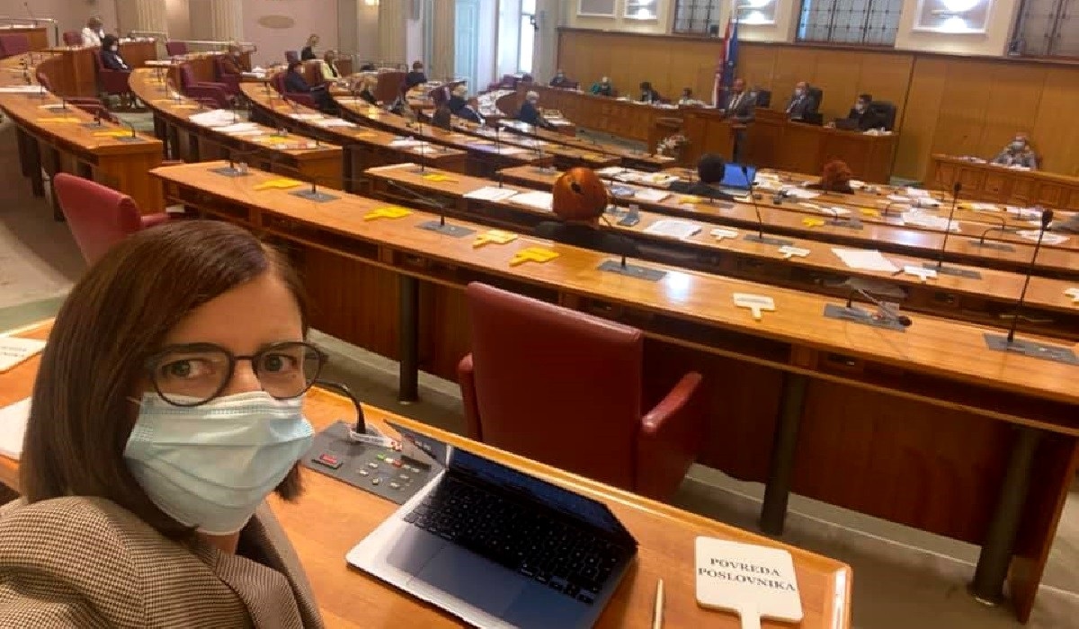Puljak: U saboru raspravljamo o ravnopravnosti spolova. Došla su samo četiri muškarca