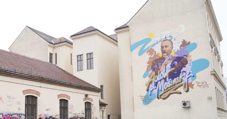 FOTO U Zagrebu osvanuo mural u čast nekadašnjem gradonačelniku