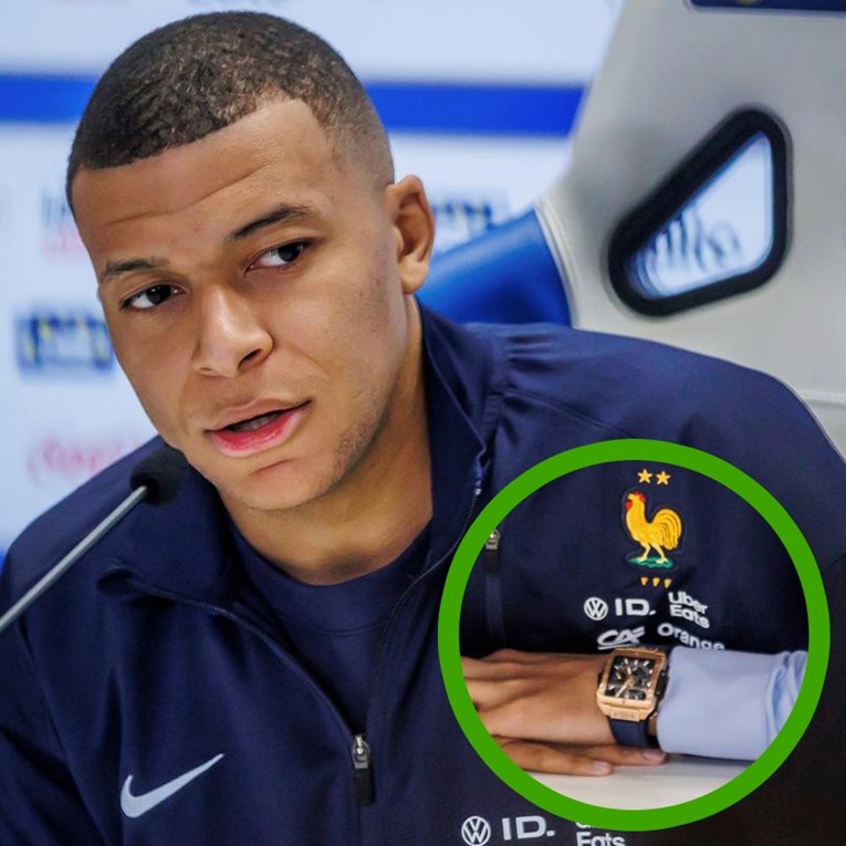 Mbappe se na Poljudu pojavio sa satom od 37 tisuća eura