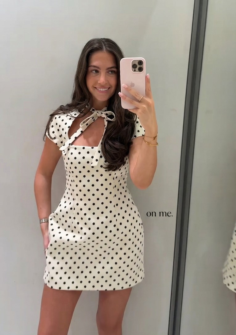 Zarina točkasta mini haljina bit će najtraženiji komad ovog proljeća