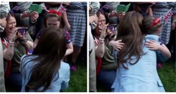 Kate Middleton tješila uplakanu djevojčicu ispred Windsora, tapšala je po leđima
