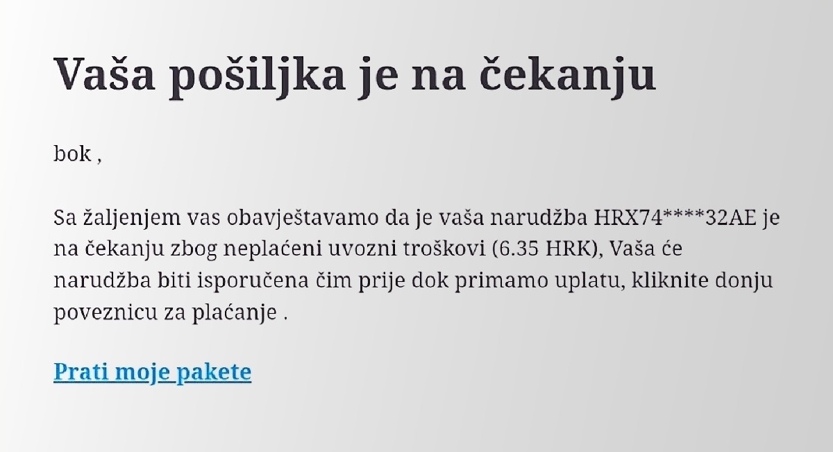 HAKOM: Nova prevara na internetu, ne otvarajte ovaj link