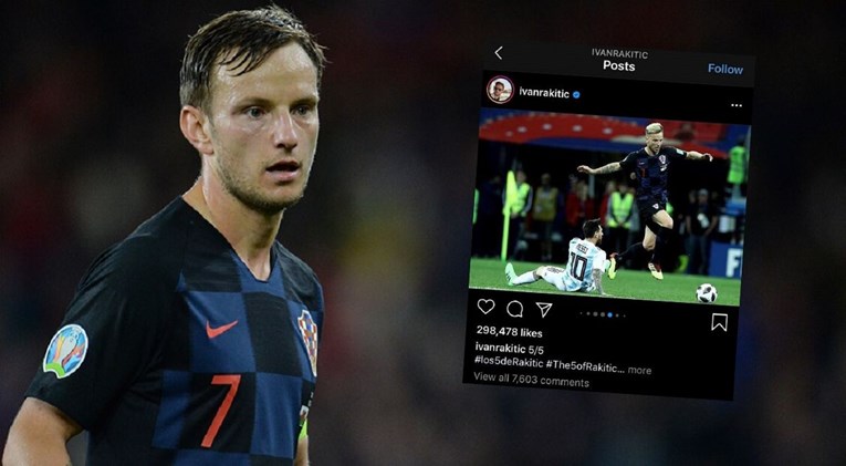 Rakitić naljutio navijače objavom na Instagramu: "Messi će ga potjerati nakon ovog"