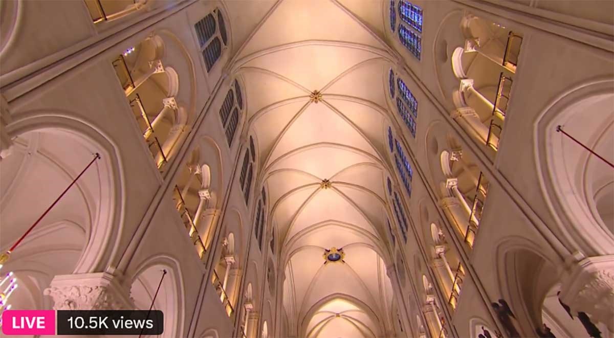 VIDEO Obnovljena je Notre-Dame, prvi put su je danas svi mogli vidjeti iznutra