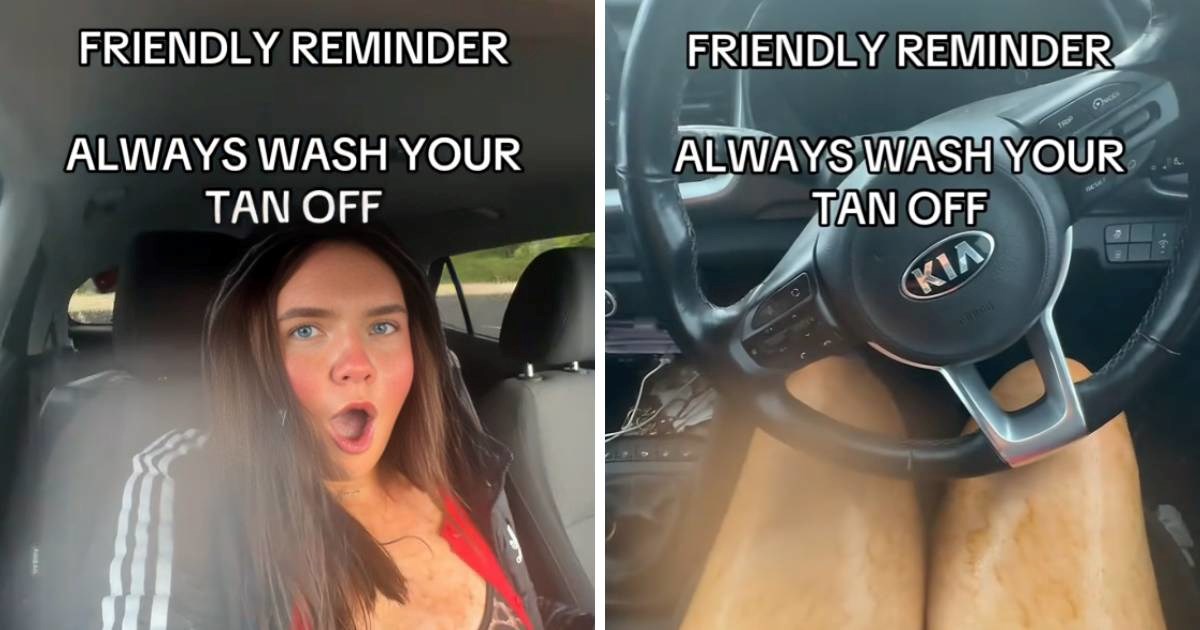 Zaboravila isprati ulje za samotamnjenje pa pokazala rezultat 😂