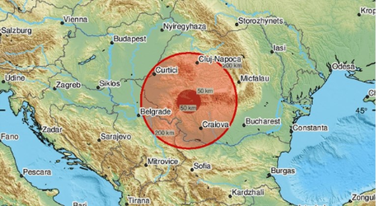 Potres magnitude 4.3 u Rumunjskoj