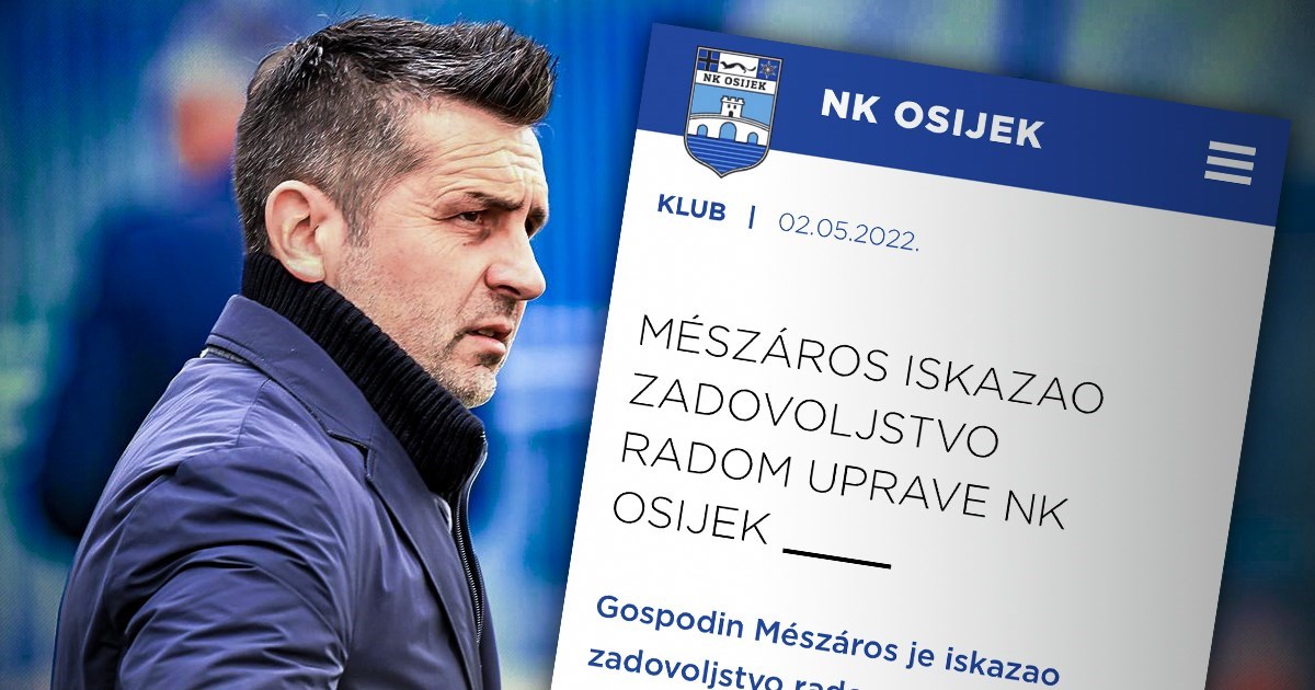 Osijek udario kontru Bjelici priopćenjem o radu uprave na klupskoj stranici