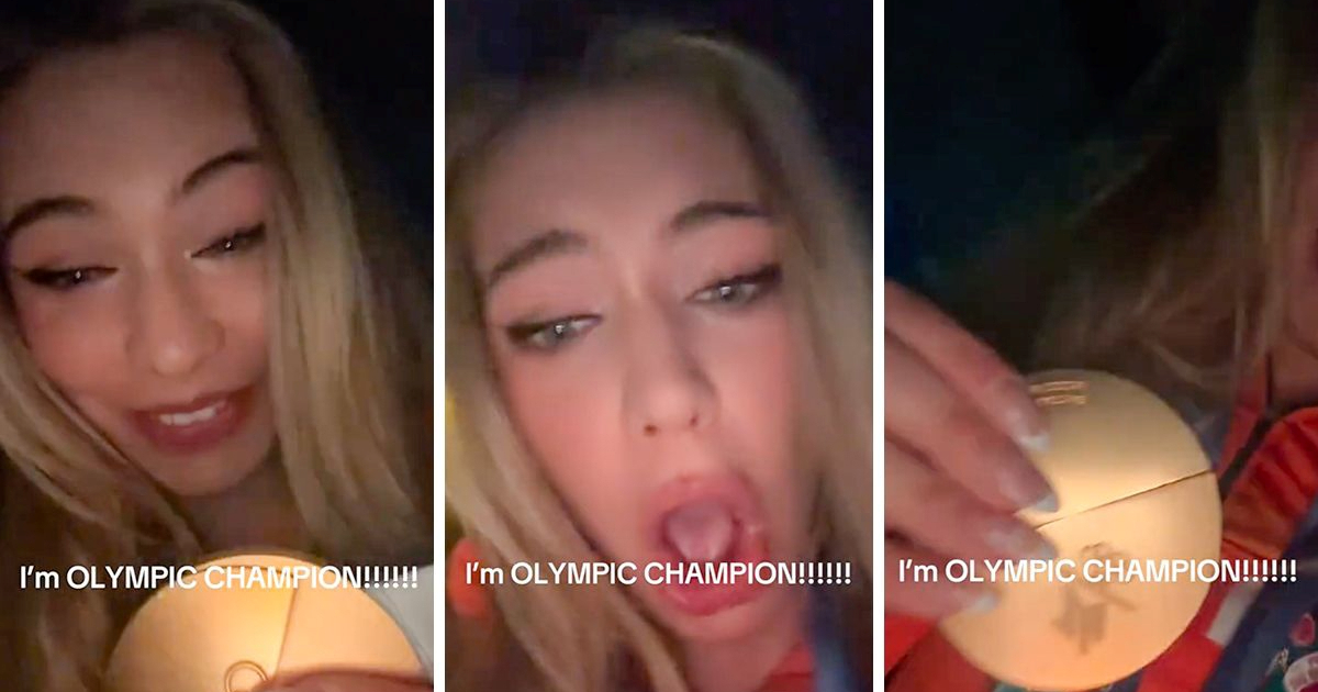 VIDEO Leerdam se hvalila zlatom. Onda joj se medalja slomila