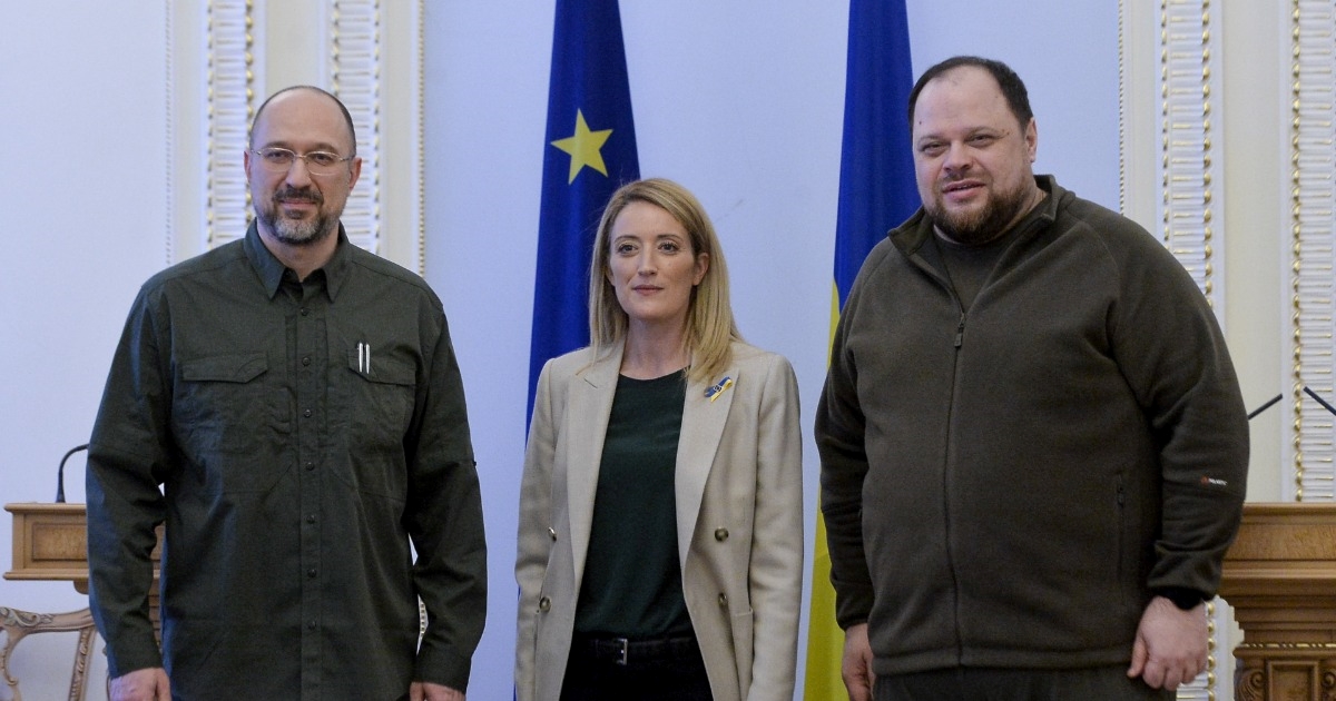 Predsjednica Europskog parlamenta posjetila Kijev: "Stojimo uz vas"