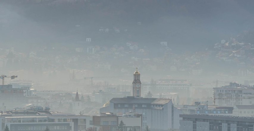 U gradovima diljem BiH zrak je danas opasan za zdravlje, najgore je u Banjoj Luci