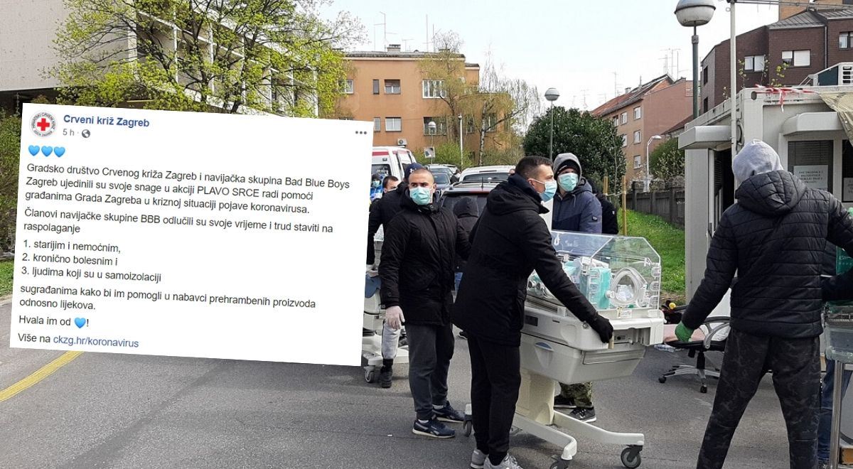 Crveni križ zahvalio Bad Blue Boysima na društvenim mrežama