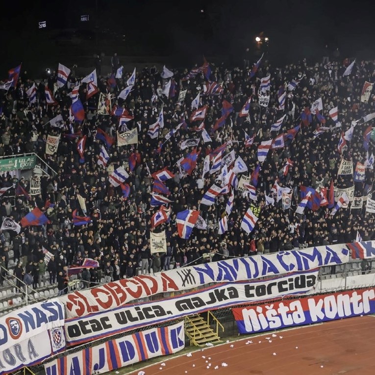 FOTO Na autocesti prema Splitu osvanula poruka "Mrzin Dinamo"