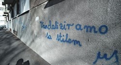 Grafit u jednoj zagrebačkoj ulici privlači pažnju prolaznika zbog poruke koju šalje