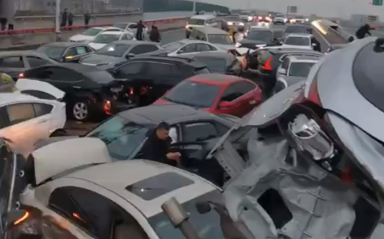 VIDEO Ogromni lančani sudar u Kini, sudarilo se više od sto auta
