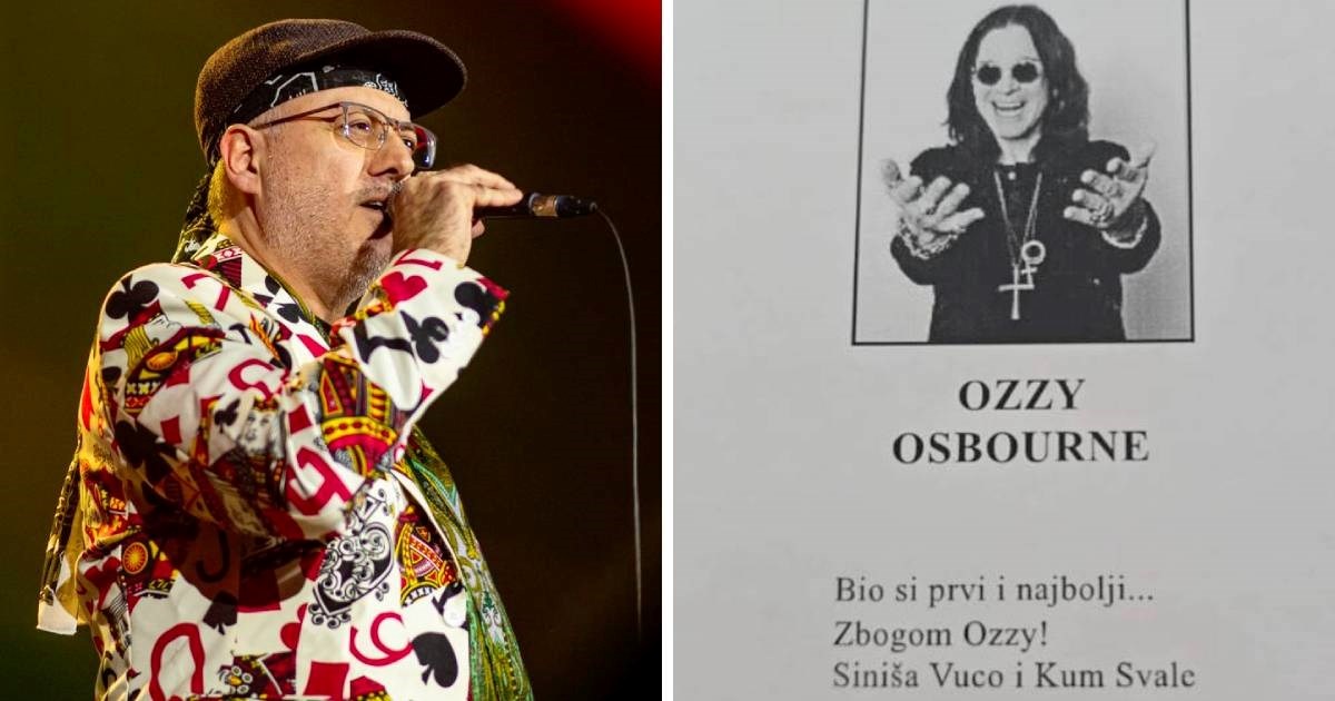 Vuco platio osmrtnicu za Ozzyja Osbournea