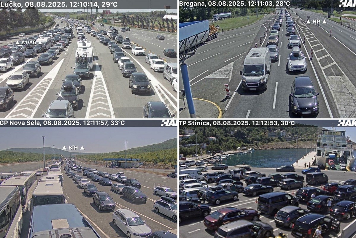 FOTO Gužve su i kolone na cestama, pogledajte slike