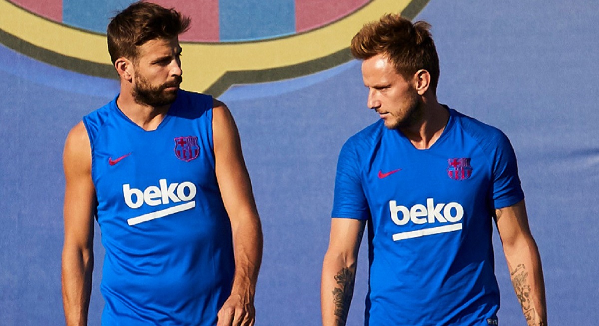 Pique: Jasno mi je zašto je Rakitić frustriran, nije mu lako