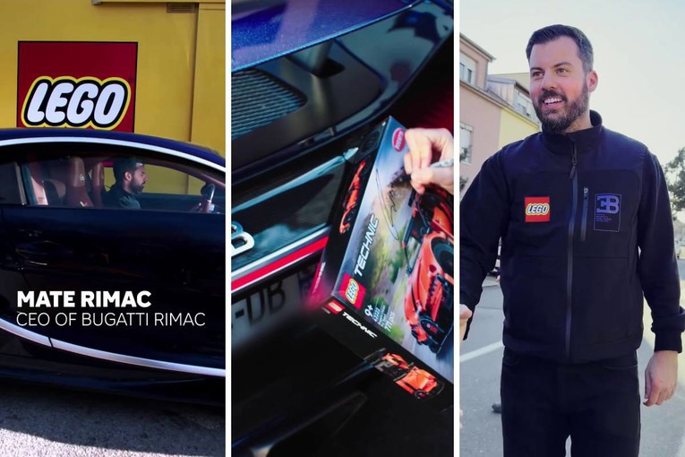 Mate Rimac i Bugatti zvijezde su nove LEGO kampanje