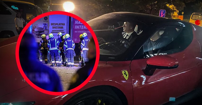 Požar u dvorištu restorana kriminalca koji je vozio Bartulicu u Ferrariju