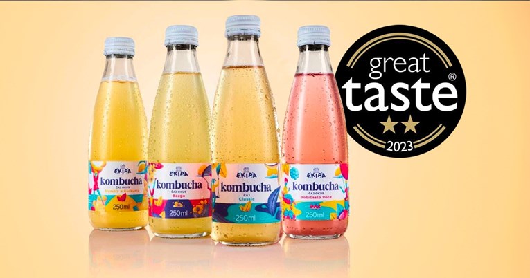 Hrvatska EKIPA kombucha osvojila dvije zvjezdice na Great Tasteu