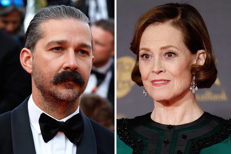 Shia LaBeouf kaže da je njegov otac uznemiravao Sigourney Weaver na setu