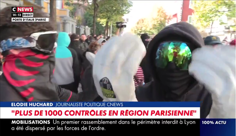 Francuske televizije pogriješile. "Oni maskirani tipovi nisu u Parizu, nego u Albaniji"