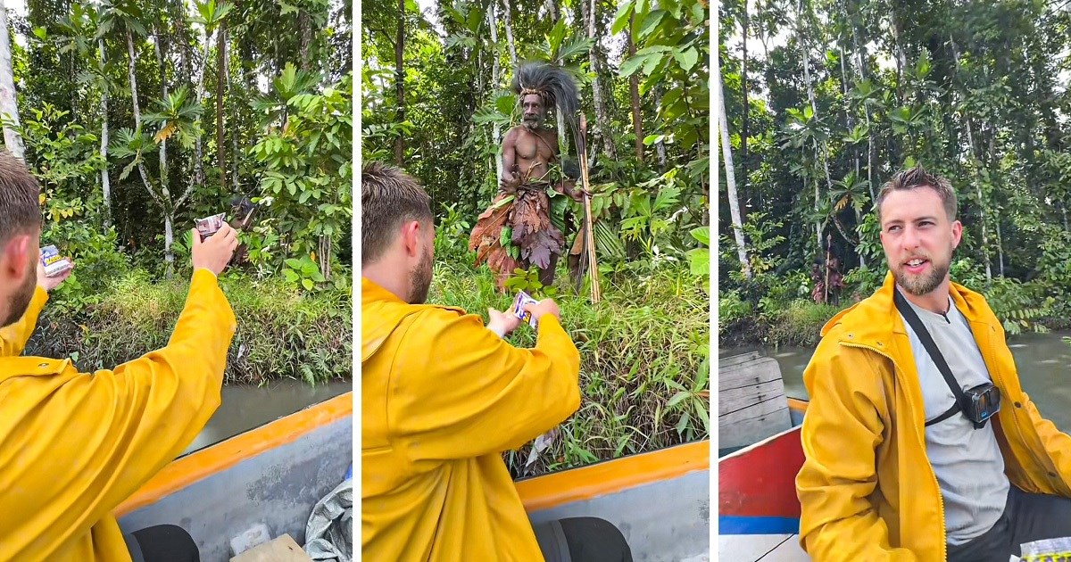 Tiktoker pobjegao od "kanibalskog" plemena u Papui nakon što im je ponudio poklon