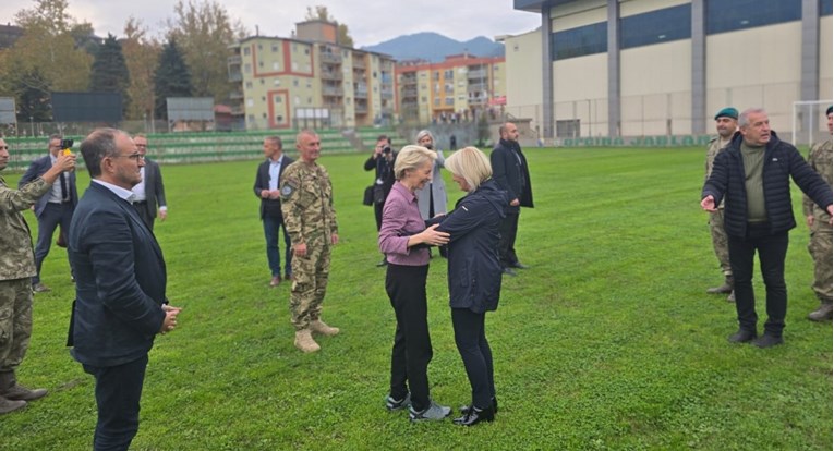 Ursula von der Leyen je u BiH, posjetila mjesto koje je nedavno stradalo u poplavama