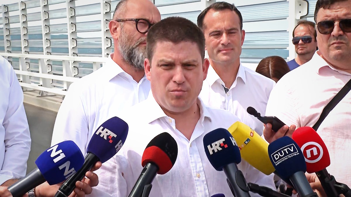 Butković obišao Pelješki most: "Otvaramo ga krajem srpnja"