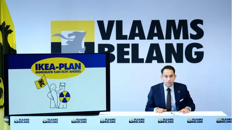 Belgijska desnica koristila vizual IKEA-e u kampanji protiv migranata. Prijeti tužba