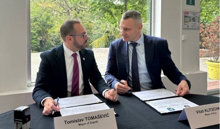 Tomašević i Kličko potpisali sporazum o suradnji