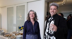 Švedska veleposlanica u Hrvatskoj ugostila Baby Lasagnu uoči Eurosonga