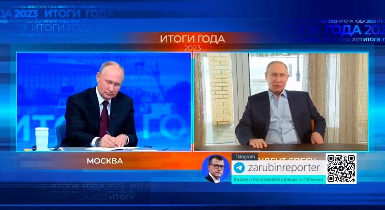 VIDEO Putin razgovarao s dvojnikom: "Ovo je moj prvi dvojnik"