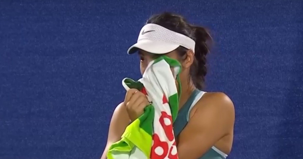 Tenisačica na tribinama vidjela čovjeka koji ju je prestrašio. Počela je plakati