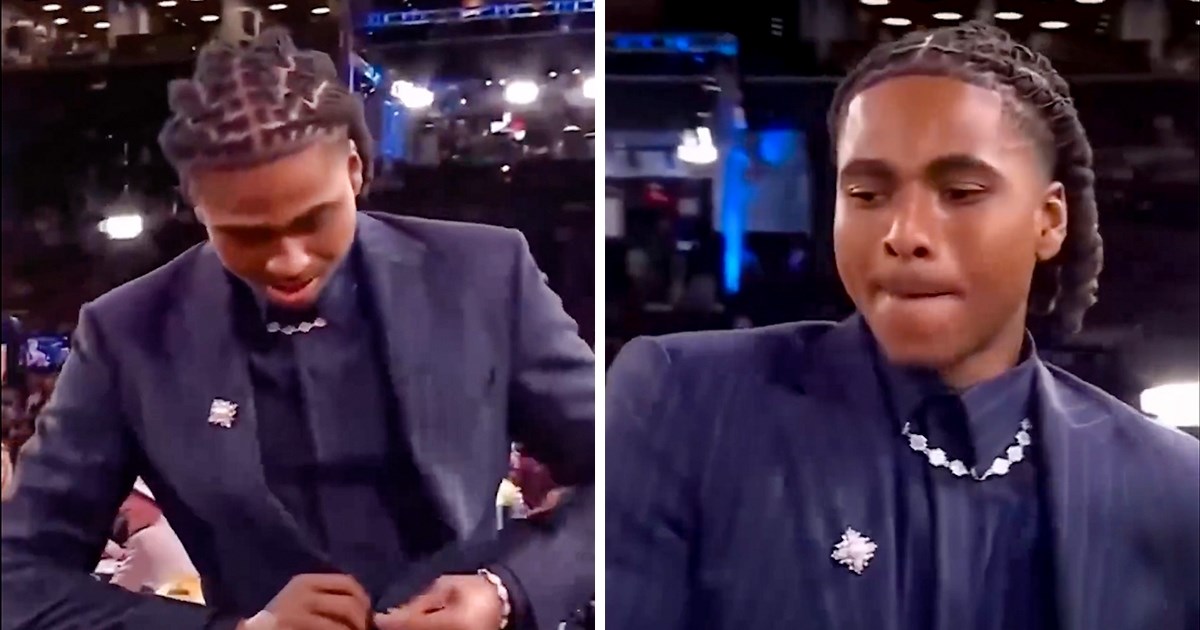 VIDEO Pročitano je njegovo ime na NBA draftu. Mahao je glavom i opsovao