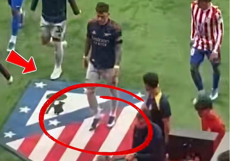 VIDEO Bek Arsenala hodao po grbu Atletica. Slijedio je fizički napad Simeonea i sina
