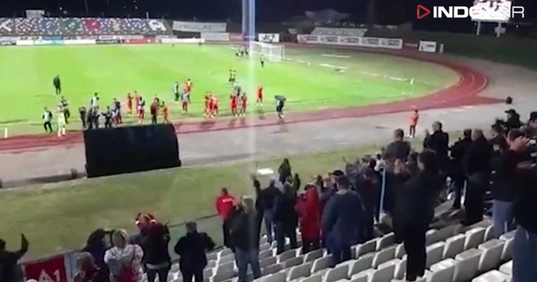 VIDEO Ovako su igrači Gorice proslavili nevjerojatnu pobjedu protiv Hajduka