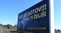 Petrini uništili plakate na kojima je napadao HDZ, on postavio nove