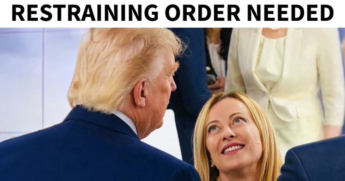 Trump opet sprda Meloni