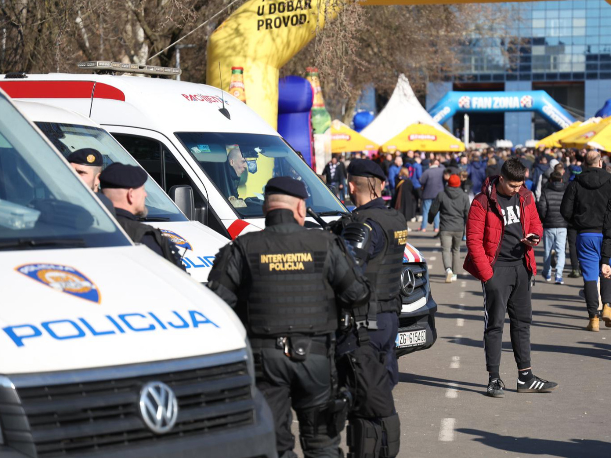 Na derbiju Dinama i Hajduka u Maksimiru uhićena 31 osoba