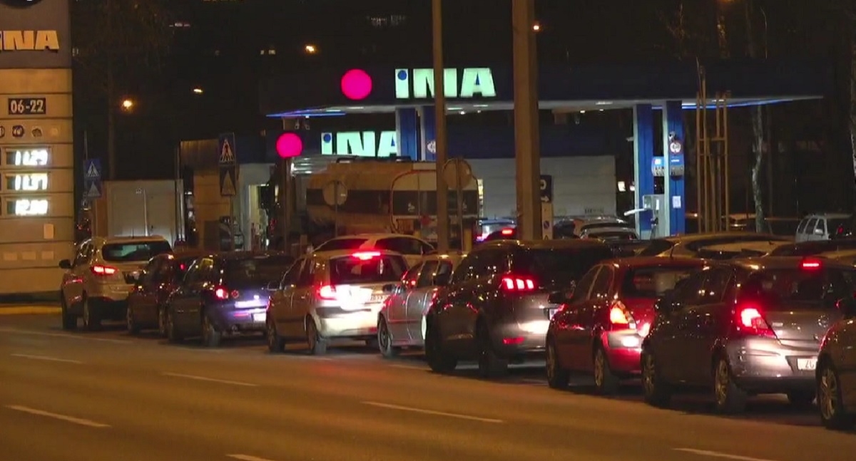VIDEO Ogromne gužve na pumpama diljem Hrvatske. Ovo su nove cijene goriva